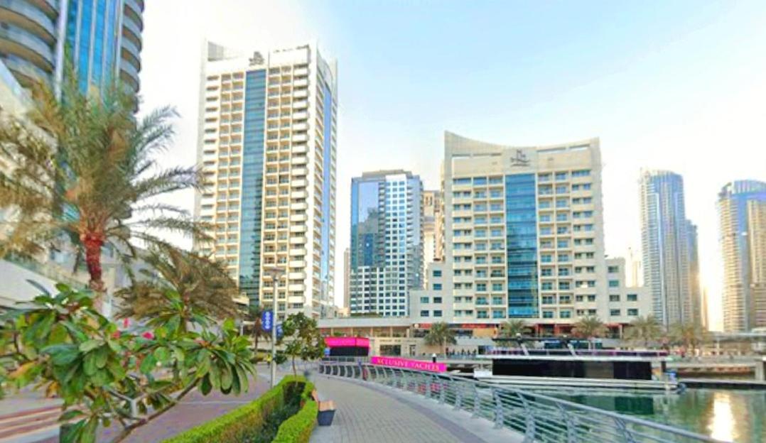 Marina And Sea View At 10mn From Jbr & Metro Deluxe For 4ppl Late Check-in & Late Check-out